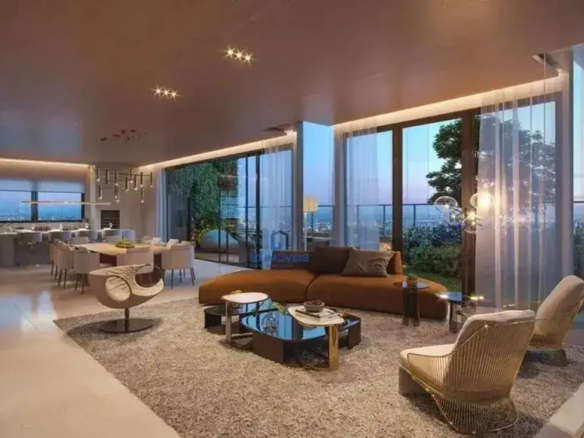 sala de estar Legacy City Home no setor Marista