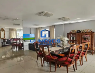 sala de jantar no Condomínio Brasões de Portugal no setor oeste