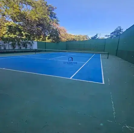 Quadra de tênis exclusiva para moradores do empreendimento.