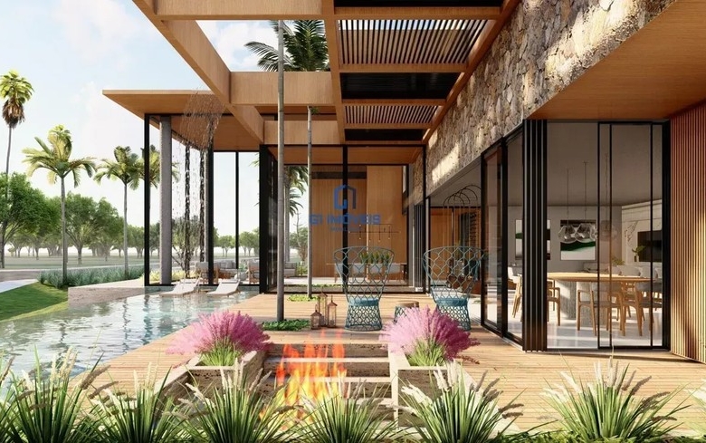 Detalhes de acabamento premium e luxo em Casa com 5 Quartos, Goiânia.