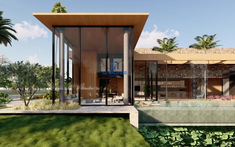Detalhes de acabamento premium e luxo em Casa com 5 Quartos, Goiânia.