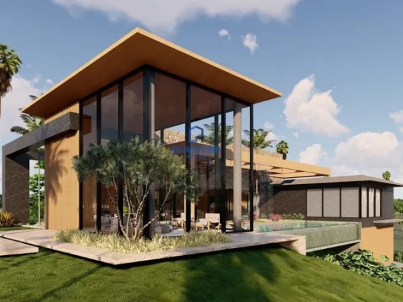 Detalhes de acabamento premium e luxo em Casa com 5 Quartos, Goiânia.