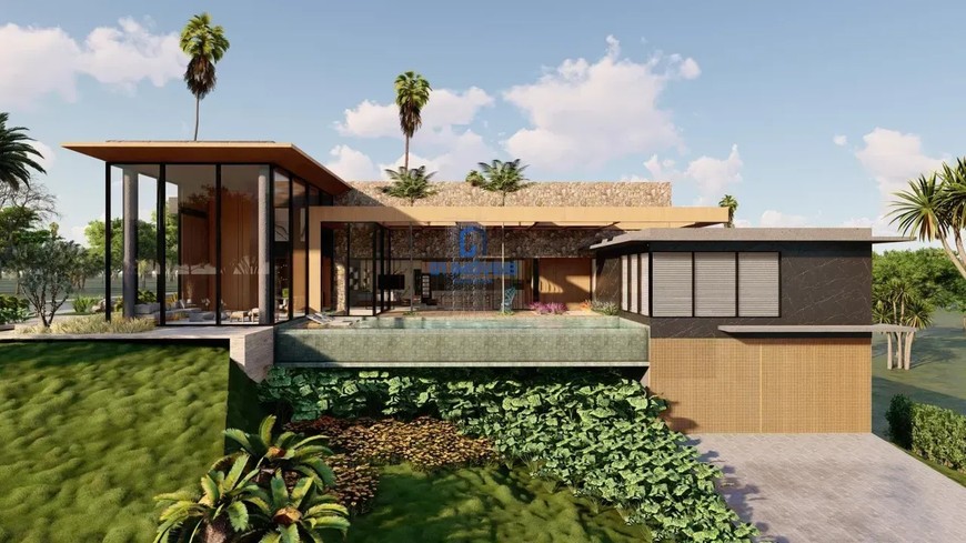 Detalhes de acabamento premium e luxo em Casa com 5 Quartos, Goiânia.