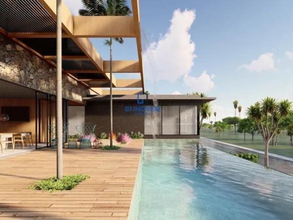 Detalhes de acabamento premium e luxo em Casa com 5 Quartos, Goiânia.