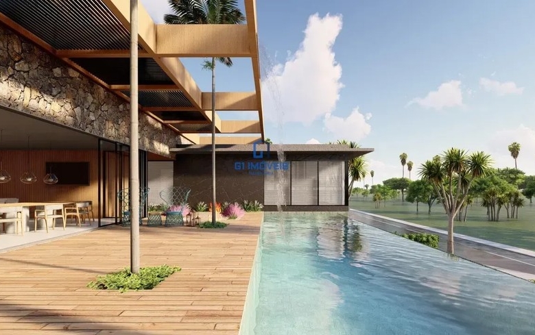 Detalhes de acabamento premium e luxo em Casa com 5 Quartos, Goiânia.
