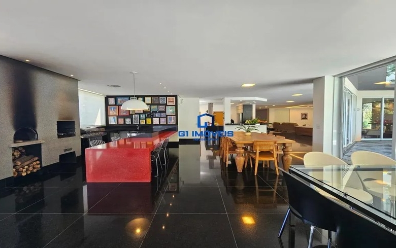 Detalhes de acabamento premium e luxo em Casa de Condomínio com 3 Quartos para venda ou aluguel, 583m² - Residencial Aldeia d