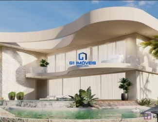 Detalhes de acabamento premium e luxo em Casa de Condomínio com 5 Quartos, Goiânia.
