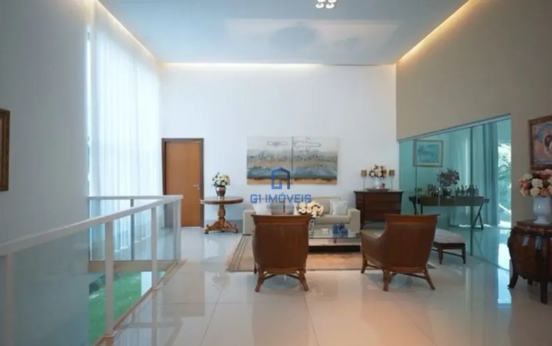 Detalhes de acabamento premium e luxo em Casa de Condomínio com 6 Quartos, Goiânia.