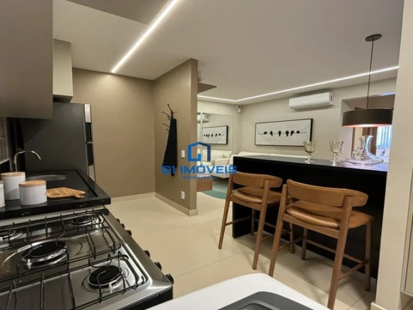 Detalhes de acabamento premium e luxo em Apartamento com 2 Quartos, Goiânia.