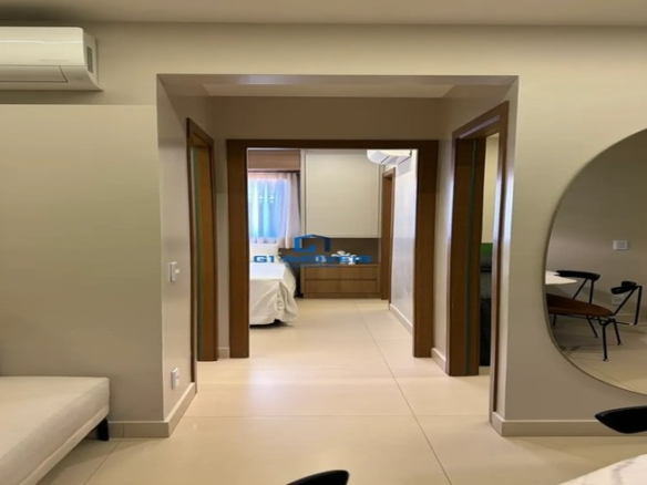 Detalhes de acabamento premium e luxo em Apartamento com 2 Quartos, Goiânia.