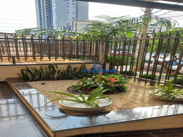 Detalhes de acabamento premium e luxo em Apartamento com 3 Quartos, Goiânia.