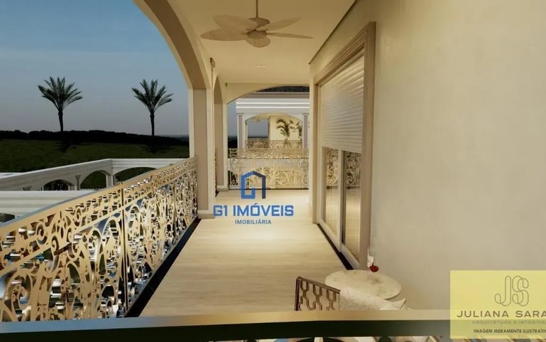 Detalhes de acabamento premium e luxo em Casa de Condomínio com 6 Quartos, Goiânia.