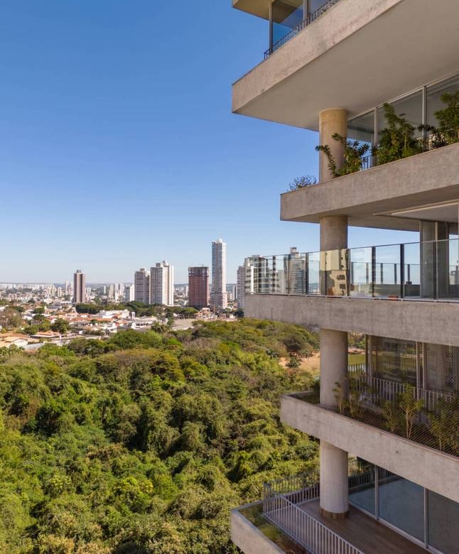 Vista externa no Epic City Home