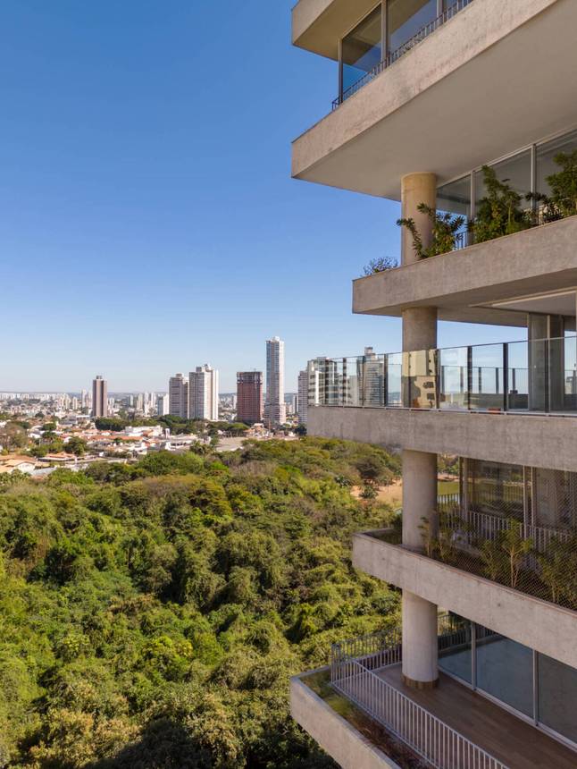 Vista externa no Epic City Home