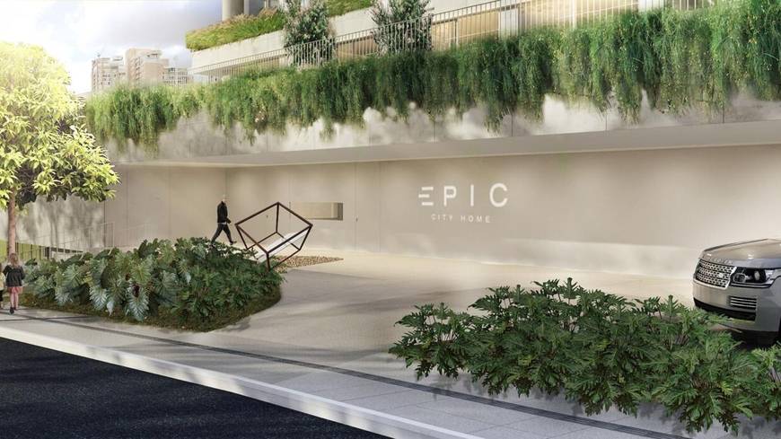 Fachada no Epic City Home