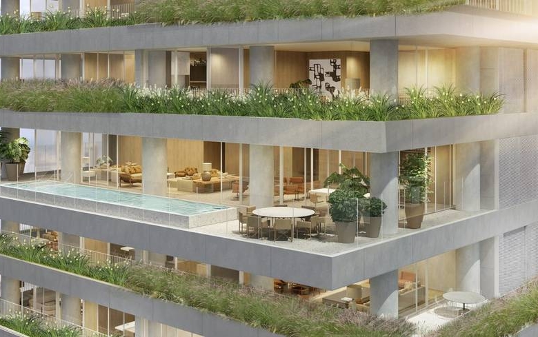Fachada no Epic City Home