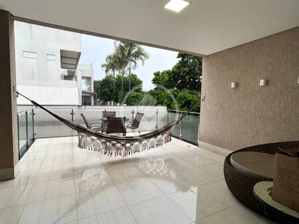 Área de lazer com cama no Alphaville Araguaia